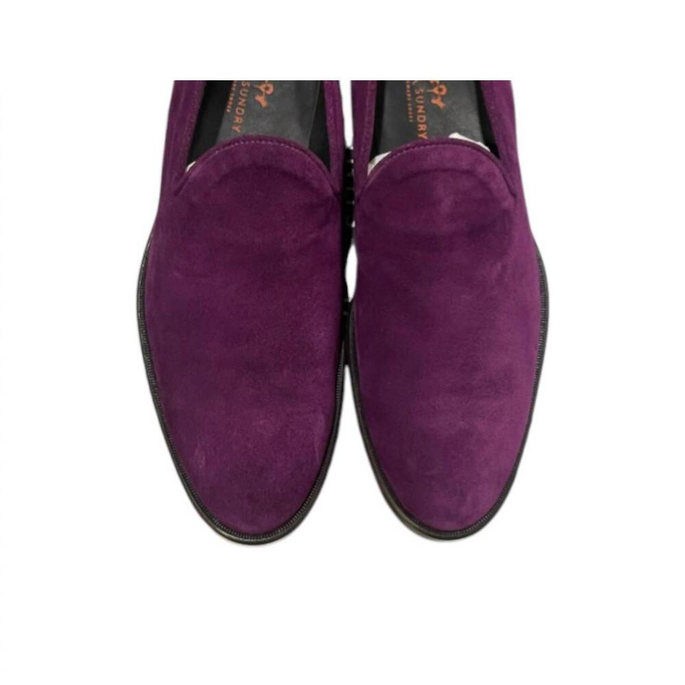 NEW AWL & SUNDRY men's casual slip on shoe in purple
